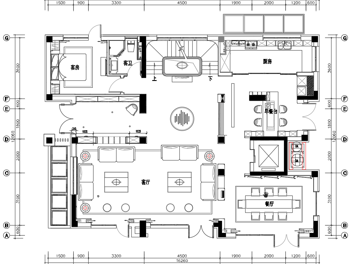 【北京】某高端独栋全套施工CAD图纸